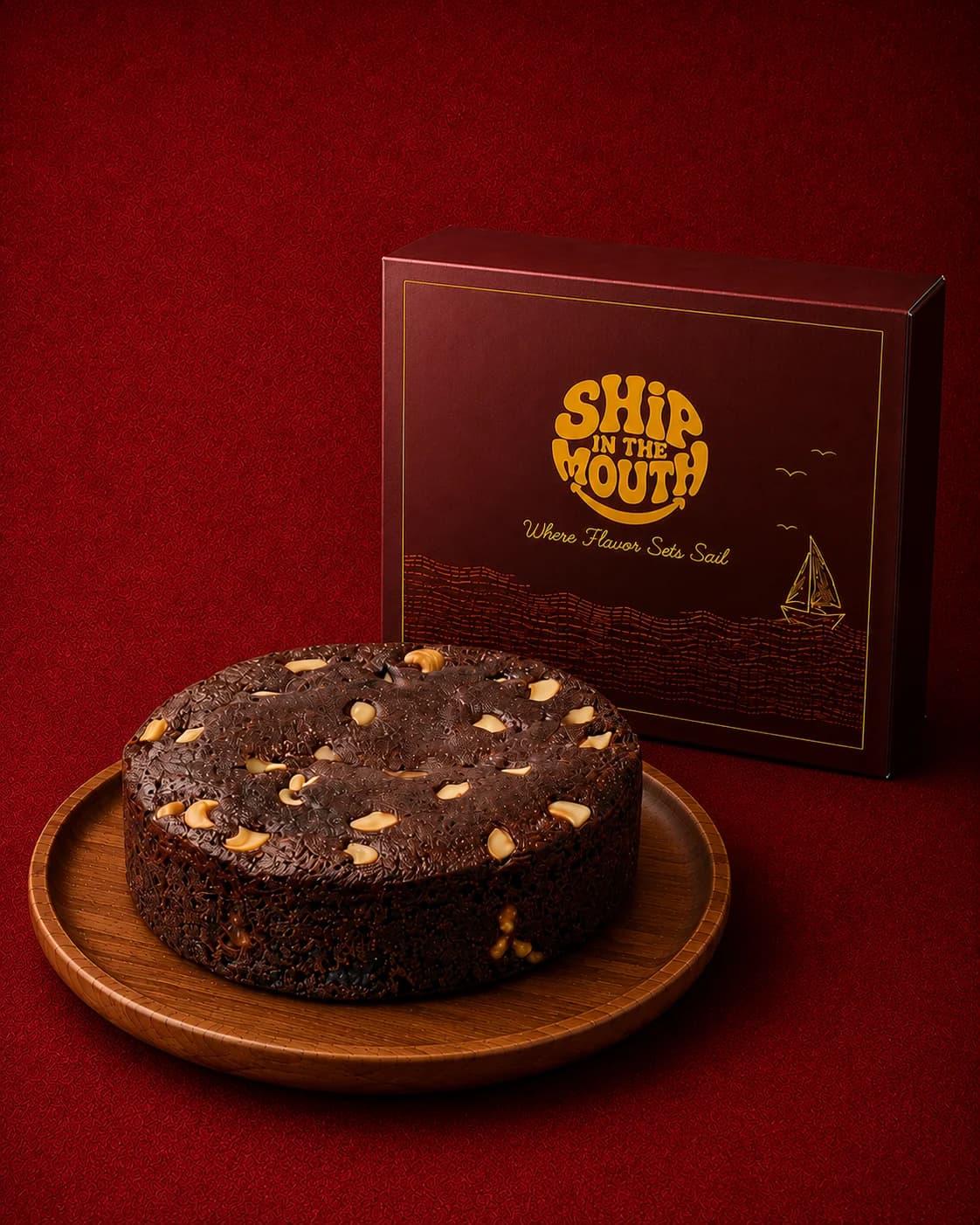 Chocolate Rich Plum Cake - 500g 2